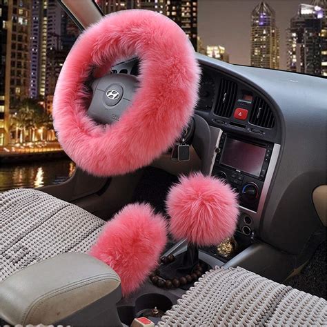 furry steering wheel cover